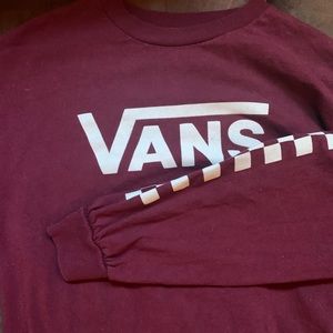 Vans long sleeve shirt